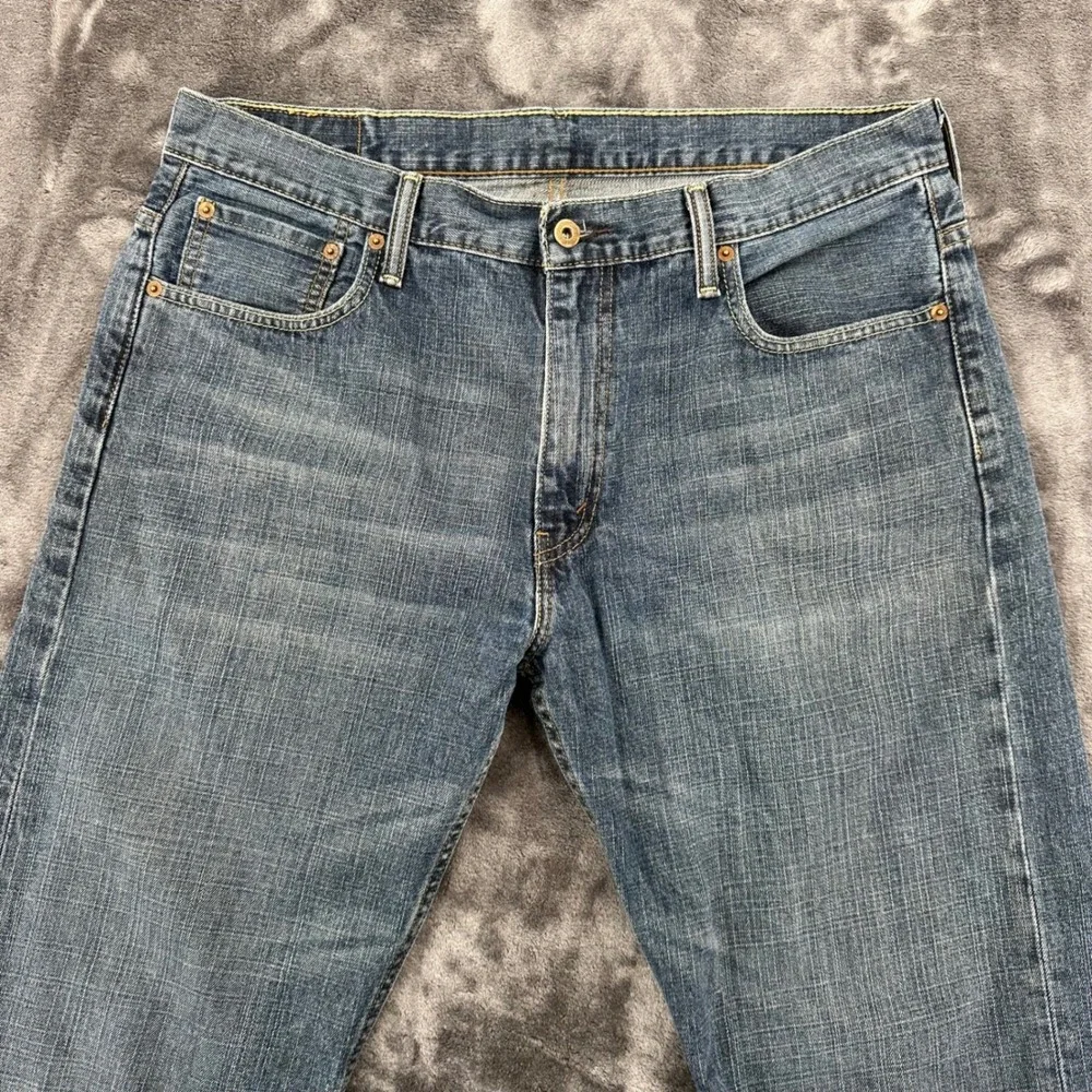Levis 569 Loose Straight Leg Jeans Mens 36x32 Blue Denim Relaxed Fit Pants